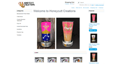 Desktop Screenshot of honeycuttcreations.com